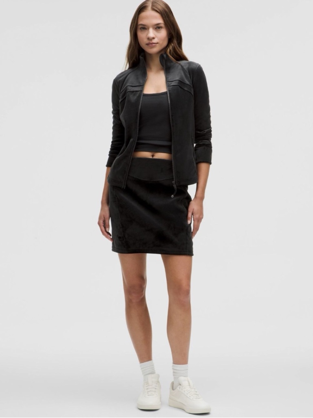 Lululemon Scuba High-Rise Mini Skirt *Velvet